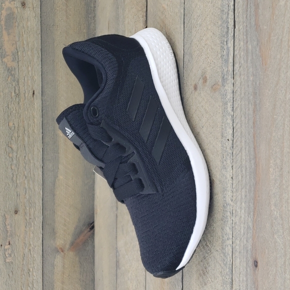 adidas Edge Lux 4 Women's Running Shoes Black White - Picture 3 of 12